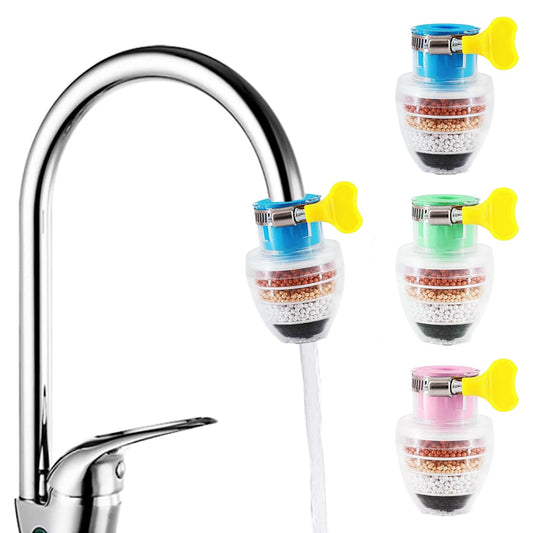 Kitchen Faucet Water Filter – 6-Layer Tap Water Purifier for Cleaner, Fresher Water