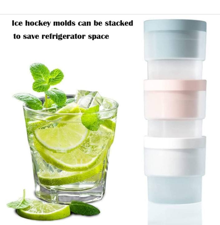 Silicone Ice Ball Mold โ Giant Ice Sphere Maker for Juices, Soft Drinks & Beverages โญ