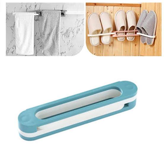 Folding Slipper & Towel Rack