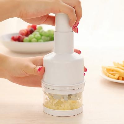 Hand Pressure Vegetable Cutter Garlic Shredder Onion Ginger Fruit Chopper Food Cutter Mincer Grinder Slicer Kitchen Gadgets