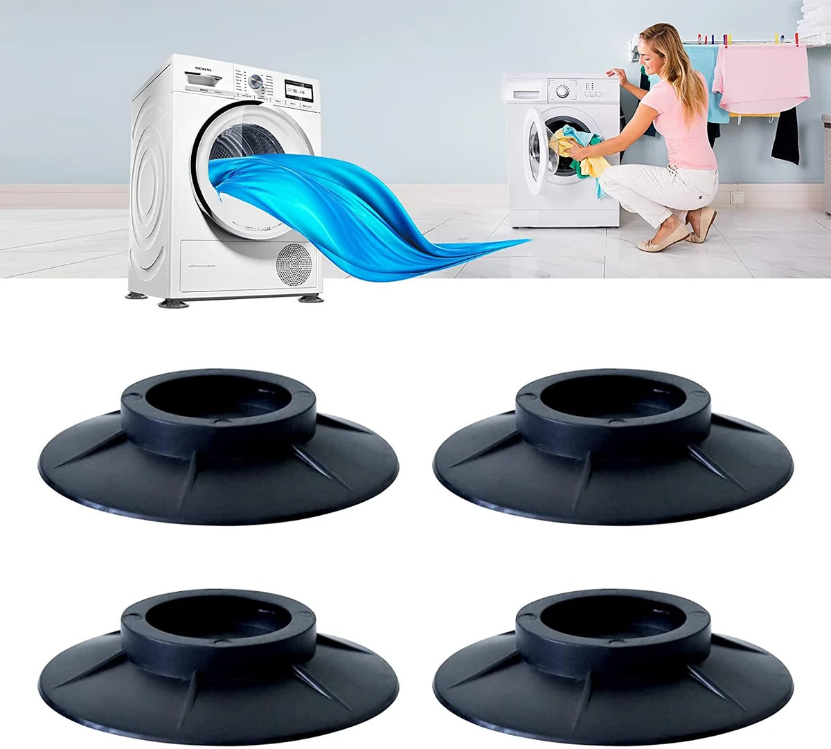 Anti Vibration Washing Machine Support.