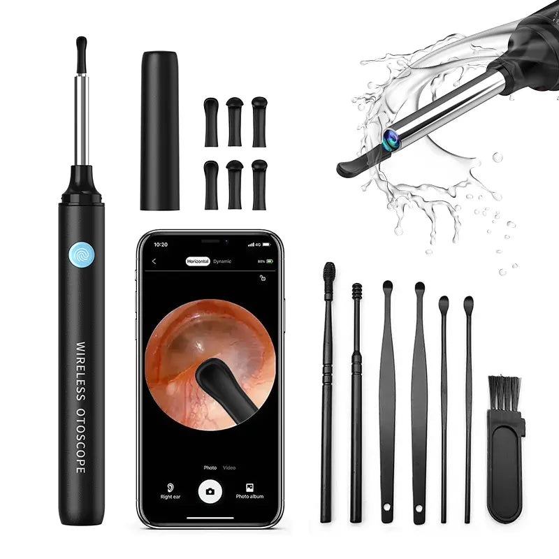 FindB Pro 5MP Home Use Baby Wireless Ear Cleaner with Camera