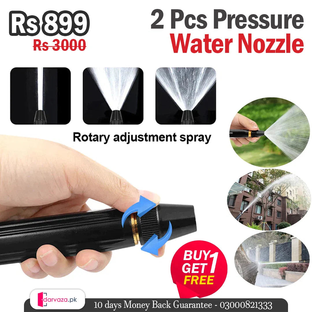 High-Pressure Water Nozzle – Buy 1 Get 1 Free