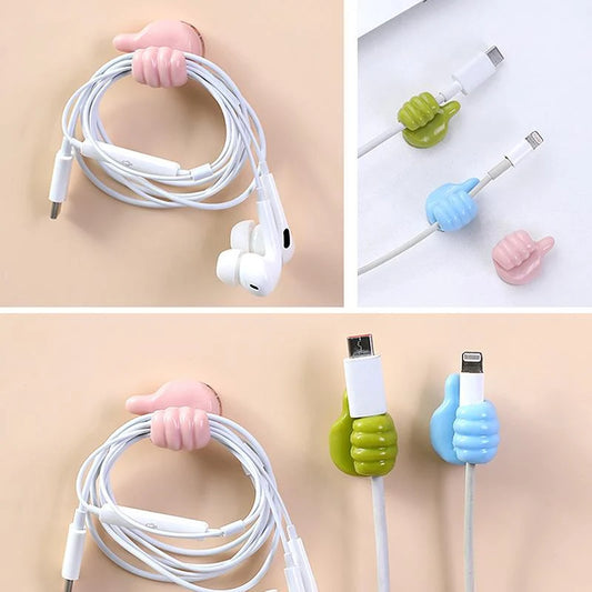 Creative Thumbs Up Shape Wall Hook Clip Holder Kitchen Barthroom Adhesive