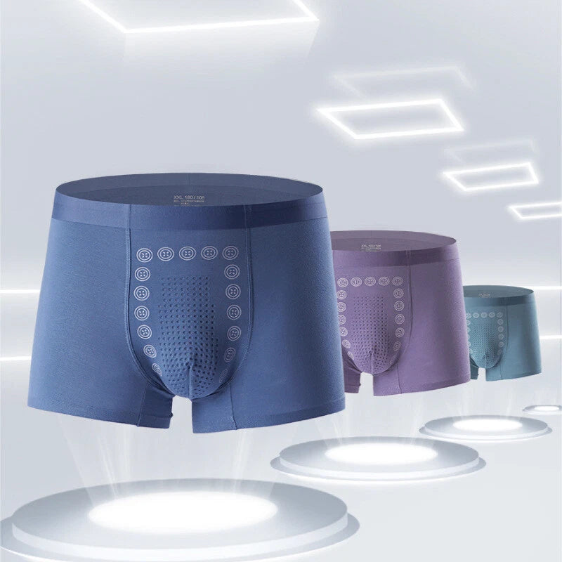Men's Ice Silk Breathable Boxers – Buy 1 Get 1 FREE