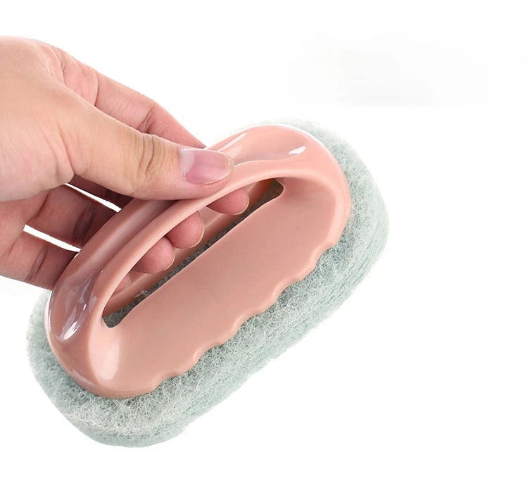 Dishwashing Sponge Wipe Scouring Pads Kitchen Cleaning Cloth Magic Pan Pot Brush